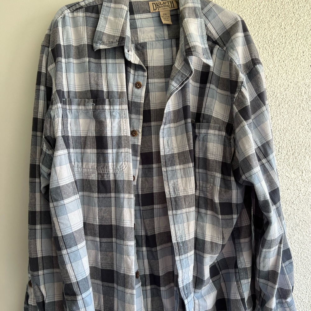 Duluth trading mens 2xl button long sleeve
